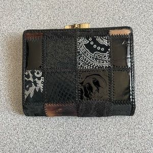 Braccialini Italy Patchwork Leather Wallet